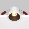 Oprawa sufitowa Alfa DL043-01-10W2.7K-RD-WB-DE LED 10W 2700K biała czarna