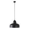 Czarna lampa wisząca Como 946G1 Aldex okrągły zwis nad wyspę kuchenną