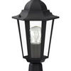 Zewnętrzna lampka ogrodowa VELENCE 8206 latarenka metalowa IP43 czarna