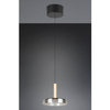 Wisząca lampa CELESTE 354910132 Trio LED 10W 3000K zwis czarny srebrny