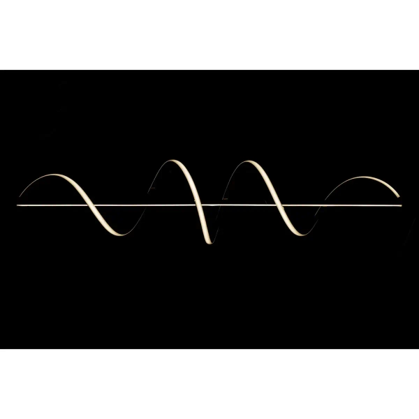 Lampa wisząca spirala MEMPHIS AZ6814 LED 55W 3000K ściemnialna złota