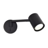 Kinkiet ścienny regulowany Snow LP-731N/1WL BK z włącznikiem czarny