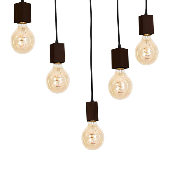 Kuchenna lampa zwisająca Jack MLP4361 Milagro zwis drewniana
