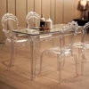Szklany stolik salonowy King KH010100205 glamour transparentny