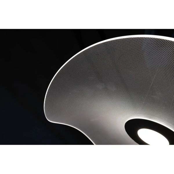 Plafon MEDUSA przezroczysty czarny AZ6790 1xLED 30W 3000K do salonu