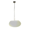 Zewnętrzna lampa wisząca PETRA kulista do ogrodu IP44 biała