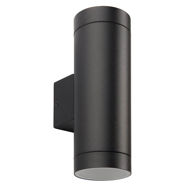 Łazienkowa lampa ścienna góra-dół Palin XL 98438 tuba metalowa IP44 czarna