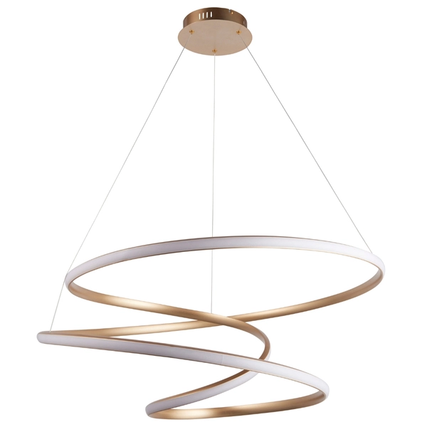 Żyrandol designerski L&-197639 Light& LED 88W 3000K ring złoty