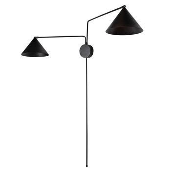 Lampa ścienna na wysięgniku Magic 40928 Sigma z regulacją czarna