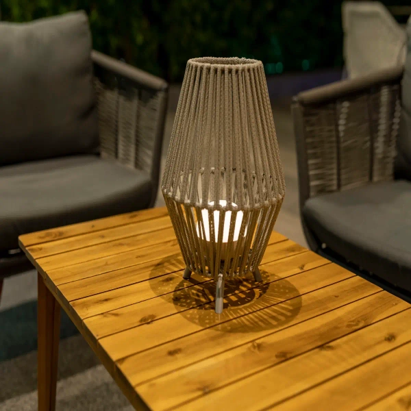 Ogrodowa lampa stołowa CONTA 3115 LED 9W 3000K IP54 szara