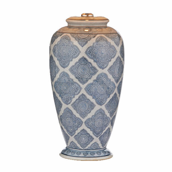 Podstawa do lampy stołowej ELY4223 Dar Lighting ceramiczna niebieska
