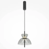 Lampa do sypialni zwis Bangkok MOD185PL-L11B3K2 Maytoni LED 12W 3000K czarny szary