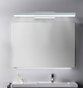 Kinkiet LAMPA łazienkowa JOHN 5897 Rabalux metalowa OPRAWA belka ścienna LED 12W 4000K IP44 chrom biała