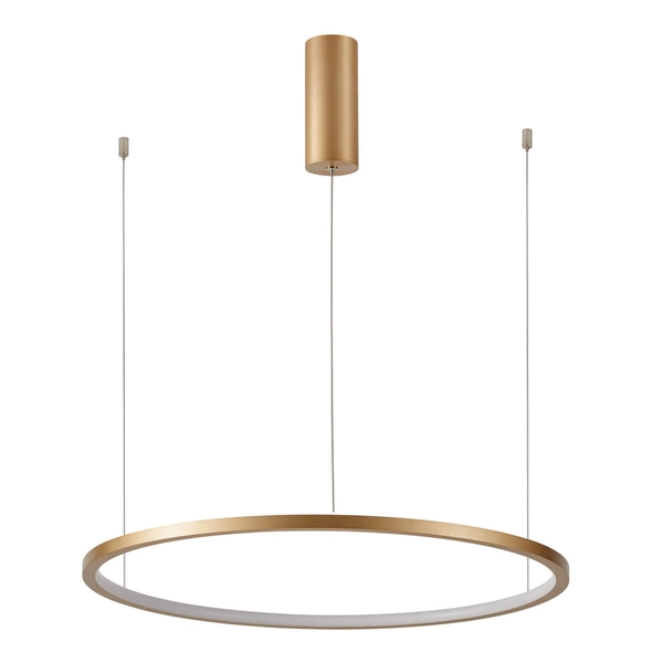 Lampa zwis ring Vinola PND-56135B-100RPP-GD-3KS4K-TRDIMM Italux LED 58W 3000-4000K złoty