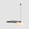 Molekułowa lampa ring Garda 1099F1_R Aldex wisząca  czarny