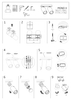 Minimalistyczna lampa pokojowa Mono 7841 czarne tuby ruchome hol
