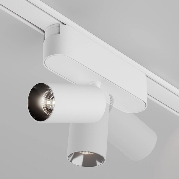 Szynowa lampa magnetyczna ścieżka świetlna Focus TR103-1-5W4K-M-W LED 5W 4000K biała