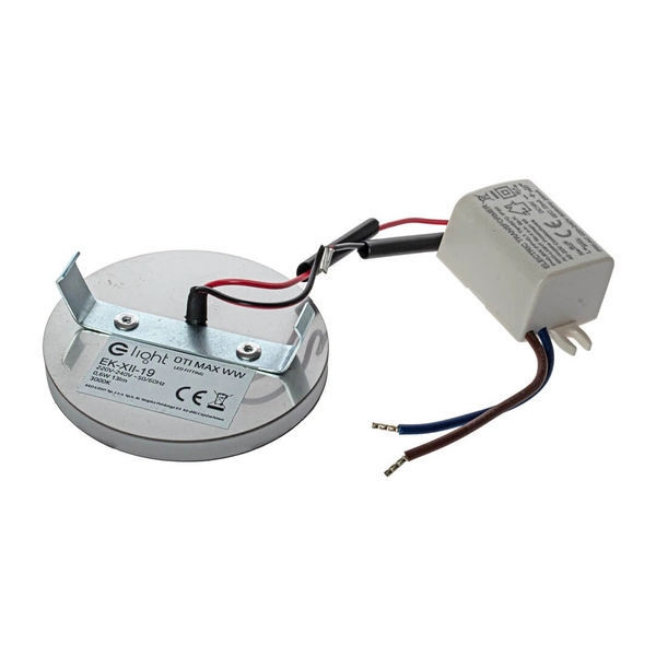 Lampa przyschodowa naścienna Oti EKS4338 LED 0,6W 3000K srebrny biały