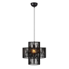 Wisząca lampa Soga 108766 Markslojd nad stół metal juta czarny