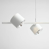 Regulowana lampa wisząca BOT 1046L Aldex reflektorki na listwie