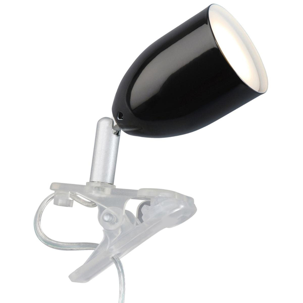 Biurkowa lampa z klipsem Leo G24801A06 regulowana czarna