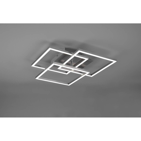Lampa sufitowa CHOROS DL107-62883 LED 27W 2700 - 6000K kwadratowa srebrny