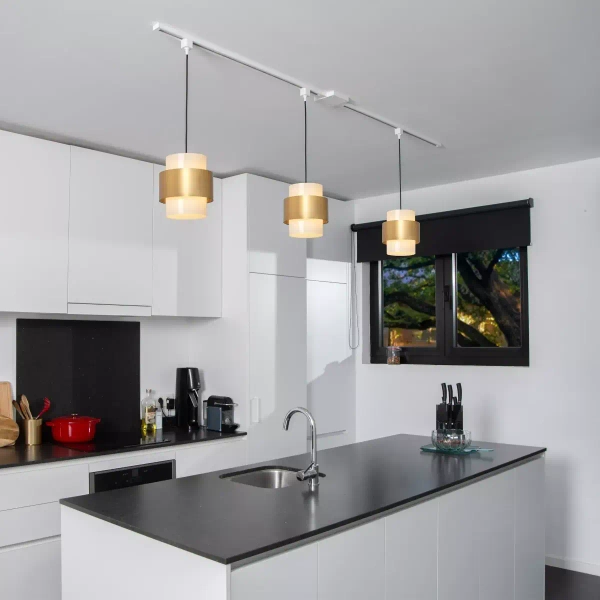 Adapter Track 09957/01/31 Lucide do szyn jednofazowych biały