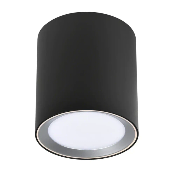 Przysufitowa lampa LANDON 2110670103 LED 6,5W 2700K IP44 tuba czarny