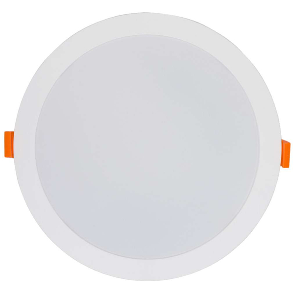 Wpust LAMPA łazienkowa KOS 8774 Nowodvorski sufitowa OPRAWA LED 24W 4000K okrągła IP44 biała