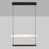 Zwisająca lampa na listwie TIRAQUE LE44633 LED 40W 2700K czarna biała