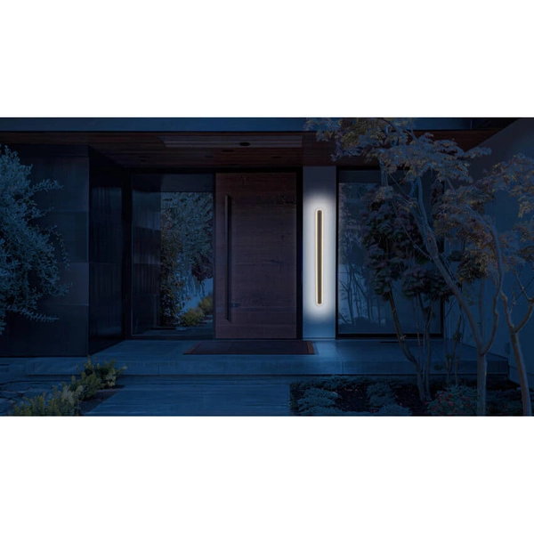 Lampa naścienna Stick 21-35905 LED 45W 3000K IP65 ogrodowa złota czarna