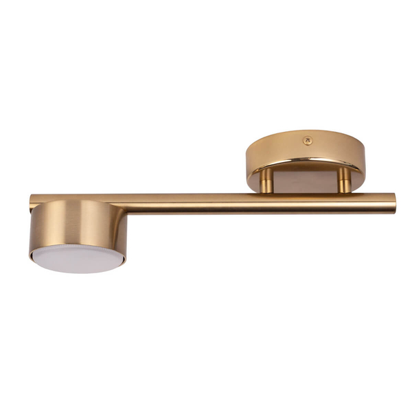Sufitowa lampa metalowa Punto 40823 Sigma wysięgnik do jadalni złota
