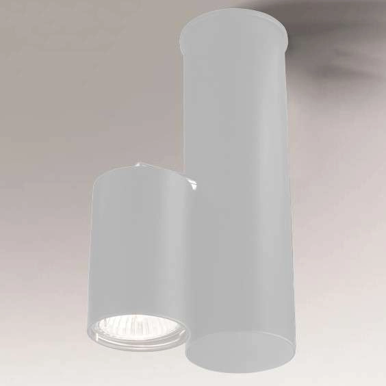 Spot LAMPA sufitowa SHIMA 7205 Shilo metalowa OPRAWA do łazienki okrągła biała