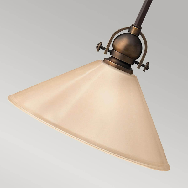 Lampa wisząca nad stół Mayflower HK-MAYFLOWER-P-B Hinkley stary brąz