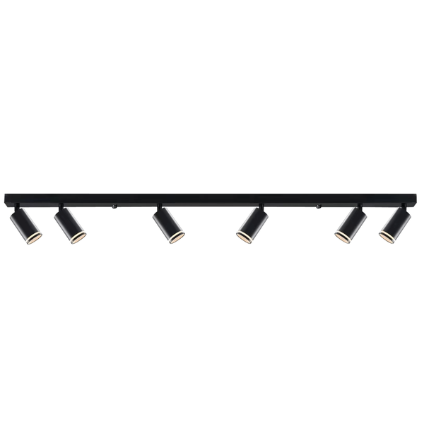 Lampa przysufitowa tubki PARIS 322364 regulowana czarny