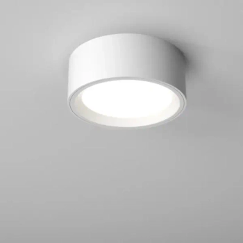Minimalistyczne oczko sufitowe białe RING rim LED 17W 3000K okrągłe do salonu 47020-M930-D9-00-13
