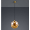 Wisząca lampa Dino R30771004 RL Light zwis bańka bursztynowa