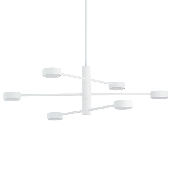 Loftowa LAMPA sufitowa ORBIT 7942 Nowodvorski regulowane pręty sticks molekuły do sypialni białe