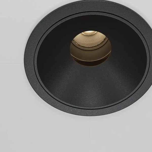 Oprawa sufitowa Wise DL057-10W3K-B LED 10W 3000K czarna