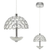 Kryształowa lampa wisząca VENUS ML314 LED 5W 4000K chrom
