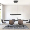 Lampa wisząca opuszczana góra-dół Q-STRETTO czarna 2688-18 2x76W 2200-5000K CCT