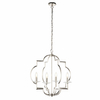 Wisząca lampa pałacowa Gerland 81915 Endon świecznikowa metal szkło nikiel