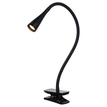 Lampa biurkowa z klipsem ZOZY 18256/03/30 Lucide LED 4W 3000K czarna