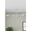 Salonowa lampa wisząca Alana ALA0639 Dar Lighting szara przezroczysta