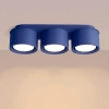 Potrójny downlight MODO niebieski SL.2460 3xGx53 metalowy spot