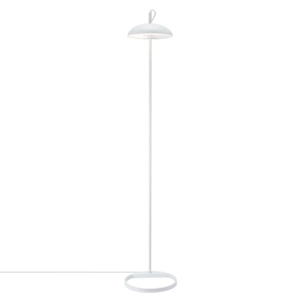 Skandynawska lampa podłogowa Versale 2220064001 Nordlux biała