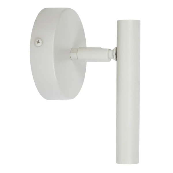 Modernistyczna lampa ścienna Sopel 41203 do salonu szara beżowa