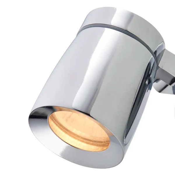 Spot sufitowy Knight 39166 Saxby reflektor regulowany IP44 chrom