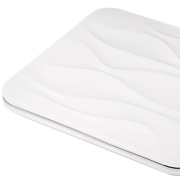 Klosz do plafonu Desert 316875 do salonu prostokątny biały