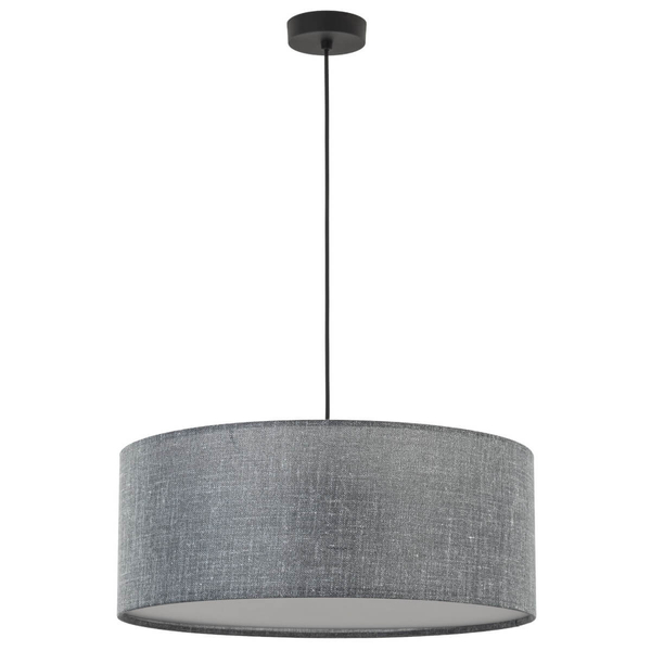 Lampa zwisowa do gabinetu Earth 4654 round walec okrąg grafitowa